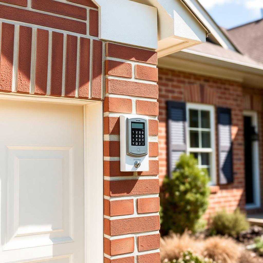 Wireless keypad entry for garage door