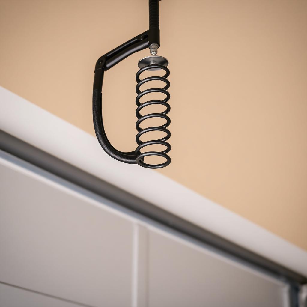 Torsion spring close-up